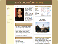 Tablet Screenshot of love.okcountyassessors.org